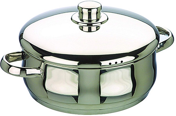 Cacerola con Tapa Inox Oslo 20 cm